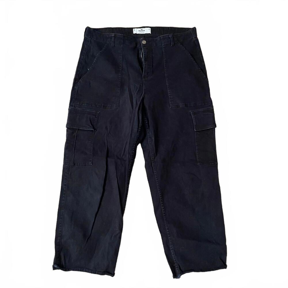 Hollister Black Cargo Pants